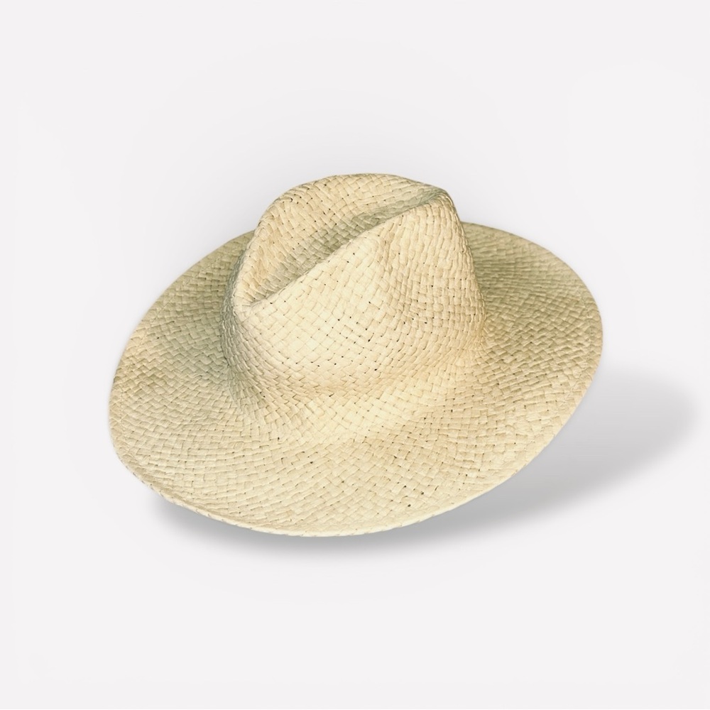 NWT Madewell Woven Straw Hat Dried Straw M/L